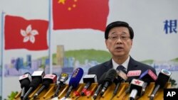 资料照片: 香港特首李家超