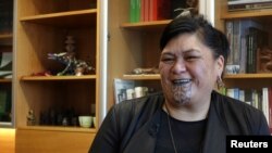 Ngoại trưởng New Zealand Nanaia Mahuta trả lời phỏng vấn của Reuters vào ngày 15/12/2020.