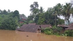 သံလွင်မြစ်ရေတက်ပြီး ထိုင်း-မြန်မာနယ်စပ် ဒုက္ခသည်စခန်းတခု ရေဘေးသင့် သံလွင်မြစ်ရေတက်ပြီး ထိုင်း-မြန်မာနယ်စပ် ဒုက္ခသည်စခန်းတခု ရေဘေးသင့်