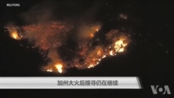 加州大火后搜寻仍在继续 加州大火后搜寻仍在继续