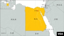 埃及地理位置图