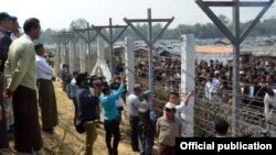 ဘင်္ဂလား-မြန်မာ နယ်စပ်မျဉ်းဒေသက ရိုဟင်ဂျာစခန်း (MOI)