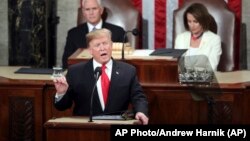 Tổng thống Trump phát biểu về Tình trạng Liên bang hôm 5/2.
