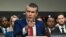 အမေရိကန် ကာကွယ်ရေးဝန်ကြီးသစ်အဖြစ် Pete Hegseth (Photo by SAUL LOEB / AFP)