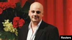 马克·斯威丹在美国内华达州拉斯维加斯摆拍的一张照片 (日期不明)