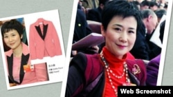 李小琳身穿万元名牌服装高调亮相惹争议 (照片来自网络)