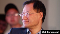 中国清华大学法学教授许章润 (推特照片)