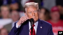 Ứng cử viên tổng thống của Đảng Cộng hòa Donald Trump