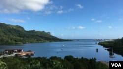 资料照:密克罗尼西亚联邦的海湾