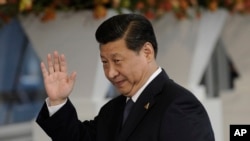 中国国家主席习近平3月25日在海牙