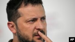 乌克兰总统泽连斯基(Volodymyr Zelenskyy)周四(6月1日)在摩尔多瓦出席欧洲政治共同体峰会。