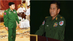 စစ်ဗိုလ်ချုပ်ကြီး ၂ ဦးကို မြန်မာစစ်တပ်က အရေးယူ စစ်ဗိုလ်ချုပ်ကြီး ၂ ဦးကို မြန်မာစစ်တပ်က အရေးယူ