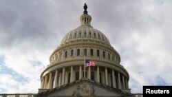 资料照片:美国国会大厦。