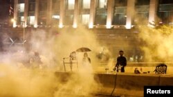 Протестувальники в Гонконзі, 1 грудня 2019 року