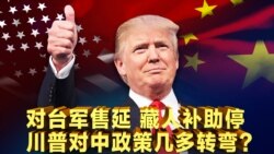 时事大家谈:对台军售延,藏人补助停,川普对中政策几多转弯? 时事大家谈:对台军售延,藏人补助停,川普对中政策几多转弯?