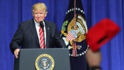 ကန်စစ်တပ်ကို ရာနှုန်းပြည့်ထောက်ခံဖို့ သမ္မတ Trump ကတိပေး ကန်စစ်တပ်ကို ရာနှုန်းပြည့်ထောက်ခံဖို့ သမ္မတ Trump ကတိပေး