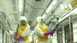 Через пандемію коронавірусу у містах по всьому світу проводять дезінфекцію громадських місць. Відео Через пандемію коронавірусу у містах по всьому світу проводять дезінфекцію громадських місць. Відео