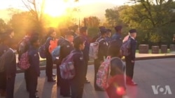 您的孩子在美国: 穿美国军装的中国小留学生 您的孩子在美国: 穿美国军装的中国小留学生