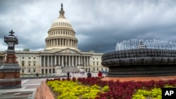 美国国会大厦 (美联社照片)