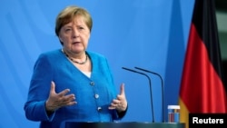 (资料照)德国总理默克尔