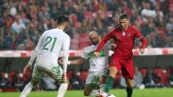 အဲလ်ဂျီးရီးယားကို ပေါ်တူဂီ ၃ ဂိုးပြတ်နိုင်တာ ရော်နယ်ဒိုတဂိုးမှမပါ အဲလ်ဂျီးရီးယားကို ပေါ်တူဂီ ၃ ဂိုးပြတ်နိုင်တာ ရော်နယ်ဒိုတဂိုးမှမပါ