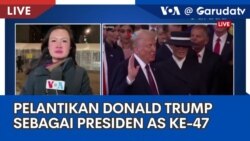 Laporan VOA untuk Garuda TV: Pelantikan Presiden Donald Trump 