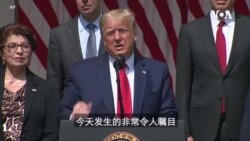 特朗普赞扬最新就业数据亮眼 再次批评中国未妥善控制疫情