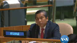 မြန်မာစစ်တပ် လေကြောင်းထိုးစစ်တွေ ဟန့်တားဖို့ လုံခြုံရေးကောင်စီကို သံအမတ်ကြီး ဦးကျော်မိုးထွန်း တိုက်တွန်း မြန်မာစစ်တပ် လေကြောင်းထိုးစစ်တွေ ဟန့်တားဖို့ လုံခြုံရေးကောင်စီကို သံအမတ်ကြီး ဦးကျော်မိုးထွန်း တိုက်တွန်း