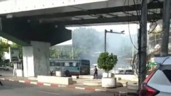 ရန်ကုန်နေရာတချို့မှာ ပေါက်ကွဲမှုတွေဖြစ် ရန်ကုန်နေရာတချို့မှာ ပေါက်ကွဲမှုတွေဖြစ်