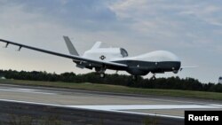 资料照:美军MQ-4C海神侦察机