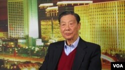 中国资深经济学家茅于轼(美国之音)