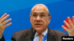 经合组织秘书长安赫尔·古里亚(资料照)