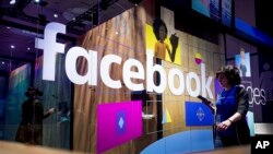 2017年11月1日,Facebook在美国加利福尼亚州圣何塞举行的一场开发者展会