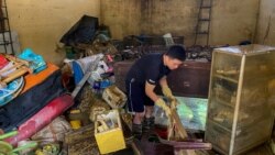 Nước rút, cư dân Thái Nguyên bắt đầu dọn dẹp sau bão  Nước rút, cư dân Thái Nguyên bắt đầu dọn dẹp sau bão