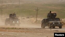 2017年3月13日伊拉克部队与伊斯兰国武装在摩苏尔西部交战,伊拉克军队向前挺进。