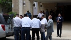 တက္ကဆက် ပစ်ခတ်မှုမှာ သေဆုံးသူ မူလတန်း ကျောင်းသူ ၂ ယောက် ဈာပန စတင်ကျင်းပ တက္ကဆက် ပစ်ခတ်မှုမှာ သေဆုံးသူ မူလတန်း ကျောင်းသူ ၂ ယောက် ဈာပန စတင်ကျင်းပ