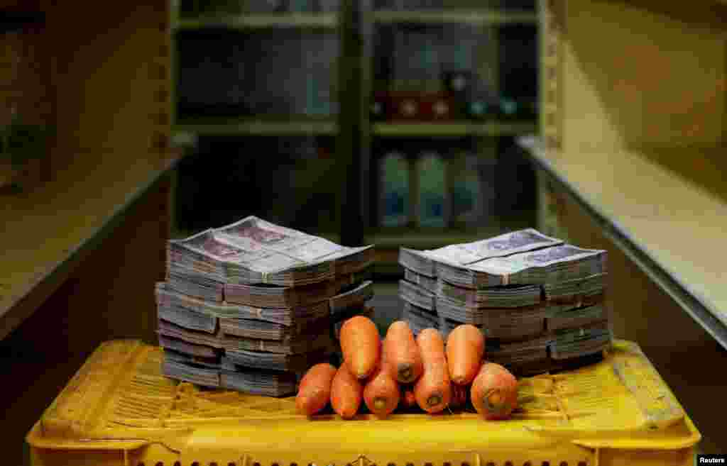 Кілограм моркви коштує 3,000,000 боліварів, або $0.46