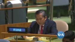 NLD အစိုးရကိုပဲ ကိုယ်စားပြုကြောင်း ကုလ မြန်မာ သံအမတ်ကြီး ဦးကျော်မိုးထွန်းပြော NLD အစိုးရကိုပဲ ကိုယ်စားပြုကြောင်း ကုလ မြန်မာ သံအမတ်ကြီး ဦးကျော်မိုးထွန်းပြော
