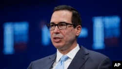 美国财长姆努钦(资料照)