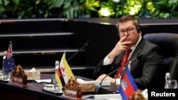 澳大利亚国防工业部长康洛伊公布了“澳大利亚制导武器和弹药企业计划”.旨在增强澳大利亚的打击能力和战备能力。(路透社:2023年11月16日)