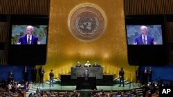 Президент США Джо Байден вчетверте звертається до світових лідерів з трибуни ООН