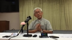 香港荣机主教陈日君2018年9月26日接受部分媒体采访二 (美国之音记者申华 拍摄) 香港荣机主教陈日君2018年9月26日接受部分媒体采访二 (美国之音记者申华 拍摄)