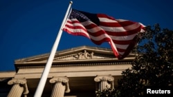 资料照片:位于华盛顿的美国司法部大楼。