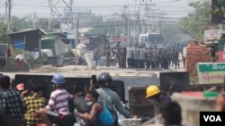 မတ်လ ၃ ရက်နေ့ မန္တလေးမြို့ မြင်ကွင်း။