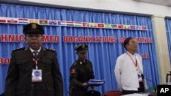 KIO ဒု ဥက္ကဌ ဗိုလ်ချုပ်ကြီး အင်ဘန်လ နဲ့ KIO ဥက္ကဌ Zawng Hra