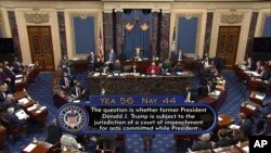Donald Trump အမှုကြားနာဖို့ ကန်အထက်လွှတ်တော် သဘောတူလိုက်ပြီ