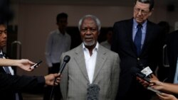 Kofi Annan Update Kofi Annan Update