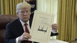 အခွန်စနစ်သစ် သမ္မတ Trump လက်မှတ်ထိုး အတည်ပြု အခွန်စနစ်သစ် သမ္မတ Trump လက်မှတ်ထိုး အတည်ပြု