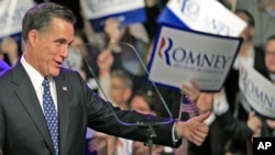 1月10号,共和党总统参选人罗姆尼在
新罕普什尔州初选中获胜